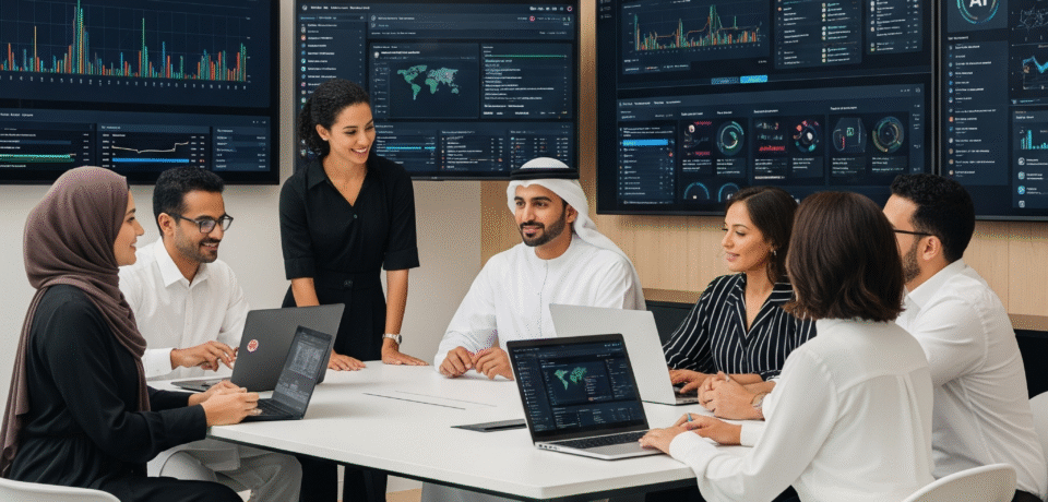 In today's rapidly evolving digital landscape, an online presence is no longer just an option—it's an absolute necessity for businesses striving for growth and prosperity. For organizations in the GCC, currently experiencing an unprecedented digital transformation, the need for a comprehensive and innovative digital marketing agency GCC has never been more pressing. This is where Digiland AI steps in, offering integrated solutions that blend cutting-edge digital marketing strategies, advanced e-commerce capabilities, and the transformative power of Artificial Intelligence.  A New Era of Digital Marketing in the GCC The GCC region is characterized by its dynamic market, high internet penetration rates, and a digitally connected populace. This creates immense opportunities for businesses to establish their online footprint, but it also demands a strategic approach to navigate the competition. At Digiland AI, we understand these nuances and offer a comprehensive suite of services specifically tailored to meet the unique needs of our clients in the Gulf.  We don't just provide digital marketing services; we forge strategic partnerships aimed at achieving sustainable growth. From Search Engine Optimization (SEO) that ensures your visibility at the top of search results, to Pay-Per-Click (PPC) campaigns that deliver immediate ROI, to social media management that builds loyal communities around your brand, and content marketing that tells your story and engages your audience. Every service we offer is designed to enhance your digital visibility and convert visitors into loyal customers.  E-commerce: Your Gateway to the Thriving Gulf Market Internal Image 1:     E-commerce has revolutionized the way we shop and sell, and the GCC countries are at the forefront of this transformation. With a growing number of online shoppers, having a robust and effective online store is indispensable. At Digiland AI, we specialize in building high-performance e-commerce stores that not only look fantastic but also operate seamlessly, attracting customers and converting them into buyers.  Whether you're starting from scratch or looking to upgrade your existing online presence, our expertise covers every aspect: from selecting the right platform (such as Shopify, Magento, or custom solutions), to designing intuitive User Experiences (UX), integrating secure payment gateways, and optimizing for Conversion Rate Optimization (CRO) to ensure maximum sales. We ensure your e-commerce store is not just a storefront, but a powerful sales engine fueling your growth in the Gulf market.  Artificial Intelligence: The Innovation Engine Driving Your Digital Strategies What truly sets Digiland AI apart is our advanced integration of Artificial Intelligence (AI) into every facet of our services. AI isn't just a buzzword for us; it's a powerful tool we leverage to analyze vast amounts of data, identify patterns, predict consumer behavior, automate tasks, and personalize experiences at scale.  Through AI, we can:  Optimize Audience Targeting: Precisely identify audience segments most likely to engage and convert with unparalleled accuracy.  Personalize Content: Deliver tailored content and offers to individual users, fostering deeper engagement and loyalty.  Enhance Advertising Campaigns: Adjust bids and budgets in real-time to achieve maximum Return on Investment.  Predictive Data Analysis: Forecast future trends and adapt strategies before market dynamics shift.  Automate Repetitive Tasks: Free up your team to focus on strategic thinking and creative endeavors.  This integration of AI provides our clients with a true competitive advantage, allowing them to make informed decisions, achieve higher efficiency, and deliver memorable customer experiences.  Building an Unforgettable Digital Presence: Branding and Websites Internal Image 2:     In today's crowded digital world, a strong brand and a professionally designed website are the cornerstones of any successful digital strategy. At Digiland AI, we understand that your brand is more than just a logo; it's your company's story, its values, and its promise to its customers. We work with you to create a distinctive brand identity that resonates with the GCC audience and sets you apart in the market.  Similarly, your website is your primary digital storefront. We design and develop websites that are not only visually appealing and user-friendly, but also highly optimized for search engines and mobile-responsive, ensuring a seamless experience for your visitors across all devices. Whether you need a simple corporate site or a complex e-commerce platform, our team has the expertise to transform your vision into a tangible digital reality.  Why Digiland AI is Your Premier Digital Partner in the GCC? At Digiland AI, we don't just sell services; we deliver solutions. Our commitment to innovation, our data-driven approach, and our deep understanding of the GCC market dynamics set us apart. We believe in transparency, measurable results, and building long-lasting relationships with our clients.  Whether you are a startup looking to launch your digital presence or an established enterprise seeking to redefine your digital strategy, Digiland AI is your trusted partner. Let us help you unlock the full potential of your business in the thriving digital landscape of the GCC.  Contact us today to discover how Digiland AI can drive your business growth in the digital age!  Trusted Resources: State of E-commerce in the MENA Region Report: https://www.statista.com/topics/7021/e-commerce-in-the-middle-east-and-north-africa/  The Power of AI in Marketing: How to Leverage it for Success: https://www.forbes.com/sites/forbesagencycouncil/2023/08/04/the-power-of-ai-in-marketing-how-to-leverage-it-for-success/  What is Digital Marketing? (Gartner Insights): https://www.gartner.com/en/marketing/insights/articles/what-is-digital-marketing